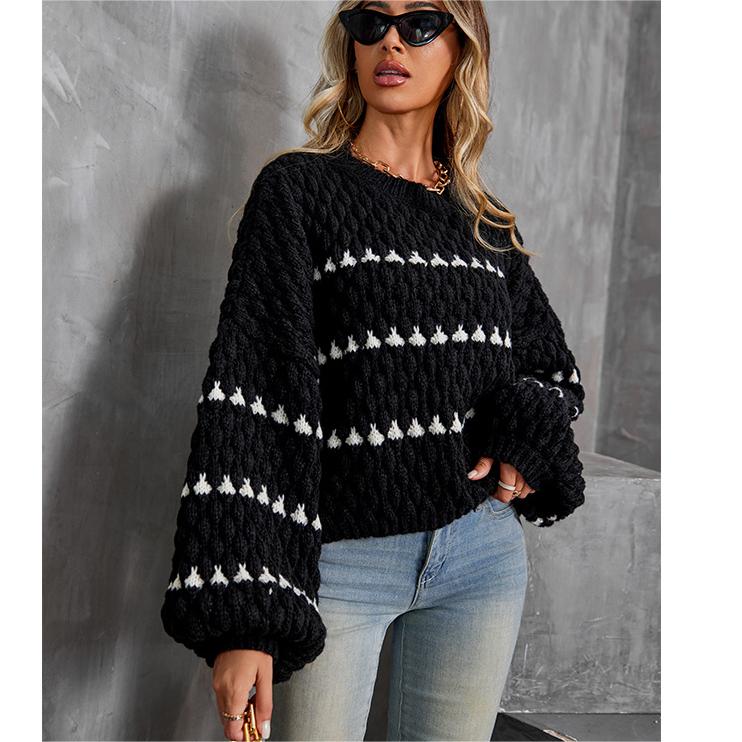 Seoel Sweater - One Size / Zwart - Maanmode -